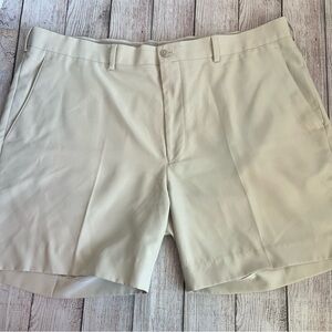 LOUIS RAPHAEL Golf Tan Athleisure Shorts 42